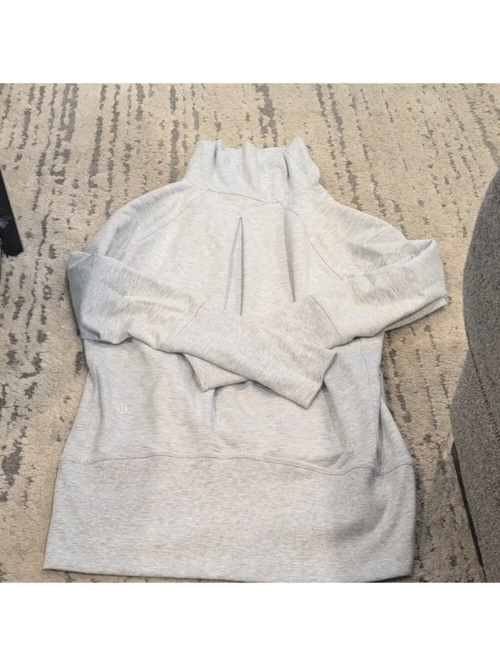 Lululemon High Lines Pullover Heathered Core Ultra Light Grey